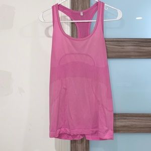 pink lululemon racer back swiftly